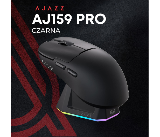 Ajazz AJ159PRO 3395-8K ze stacją dokującą czarna - 1536397 - zdjęcie 4